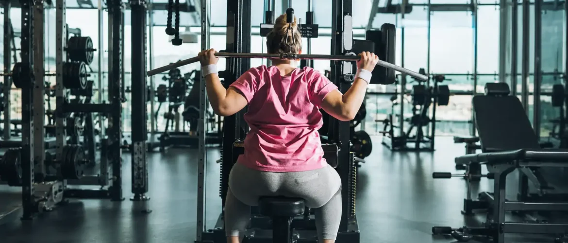 Person representing someone needing medical weight loss support for breaking the yo-yo dieting cycle